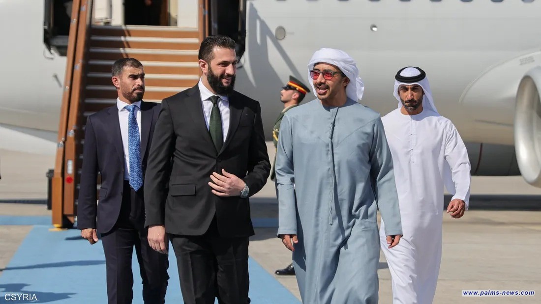 الرئيس السوري يزور إلى الإمارات العربية المتحدة